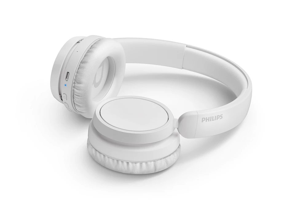 PHILIPS austiņas On-Ear ar Bluetooth, baltas TAH5209WT/00