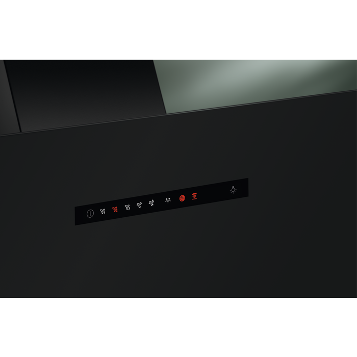 Electrolux skursteņa tipa nosūcējs, 90 cm, melns LFV619R