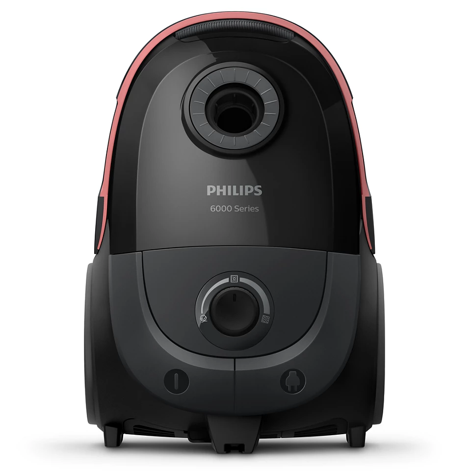 PHILIPS 6000 series putekļsūcējs ar maisu, 900W, melns XD6142/12