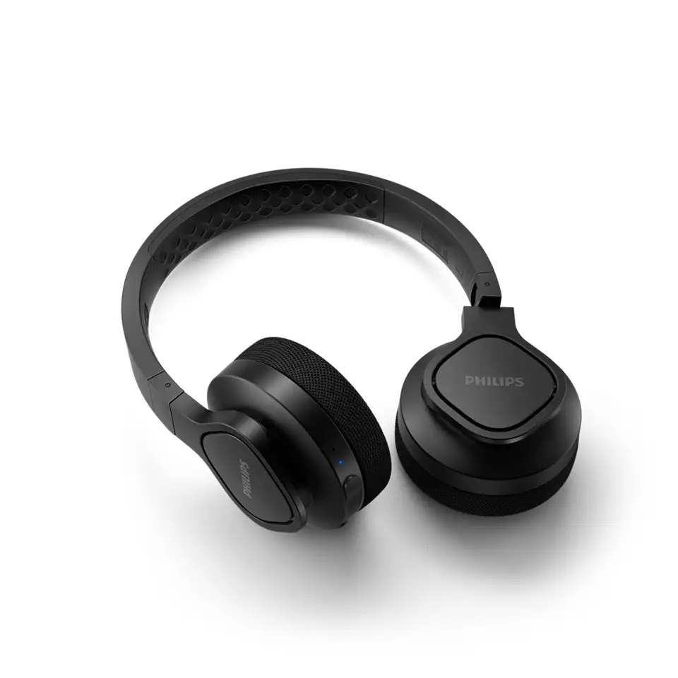 PHILIPS On-Ear bezvadu sporta austiņas, melnas TAA4216BK/00