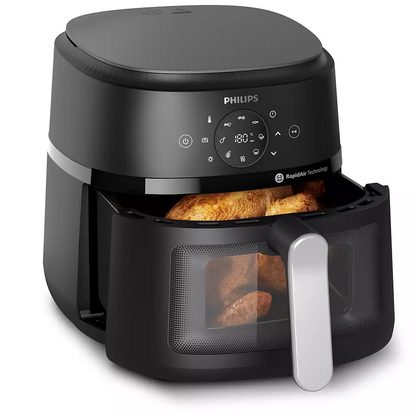 Philips karstā gaisa katls, 1700W, 6.2L, melns NA231/00