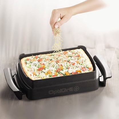 TEFAL Grils OptiGrill+, 2000W, 600cm2, melns GC714834