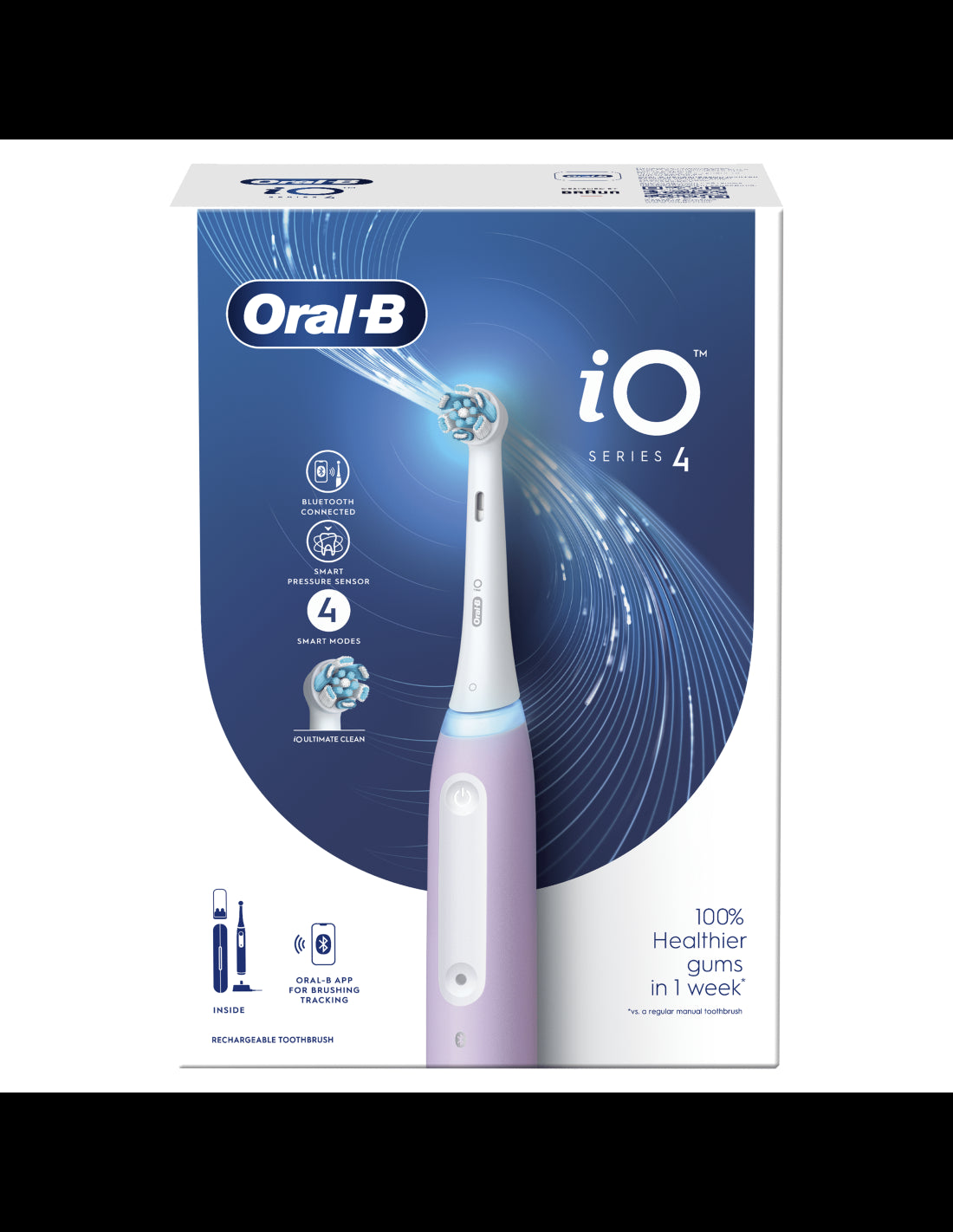 BRAUN Series iO4 el.zobu  birste, Lavender iOG4.1A6.1DK.LA