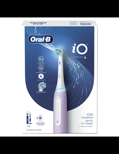 BRAUN Series iO4 el.zobu  birste, Lavender iOG4.1A6.1DK.LA