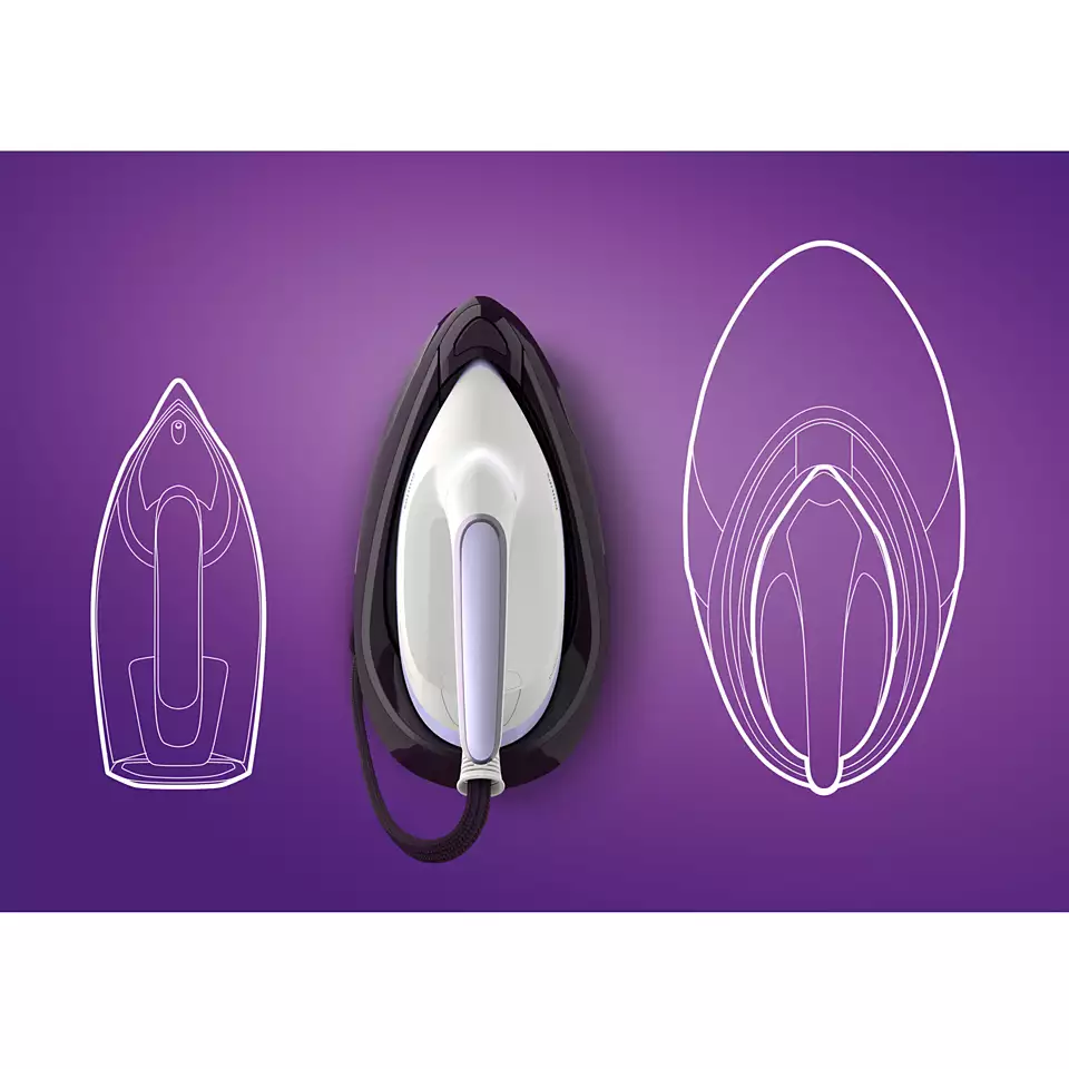 PHILIPS Perfect Care tvaika ģeneratora gludeklis, violets PSG6024/30