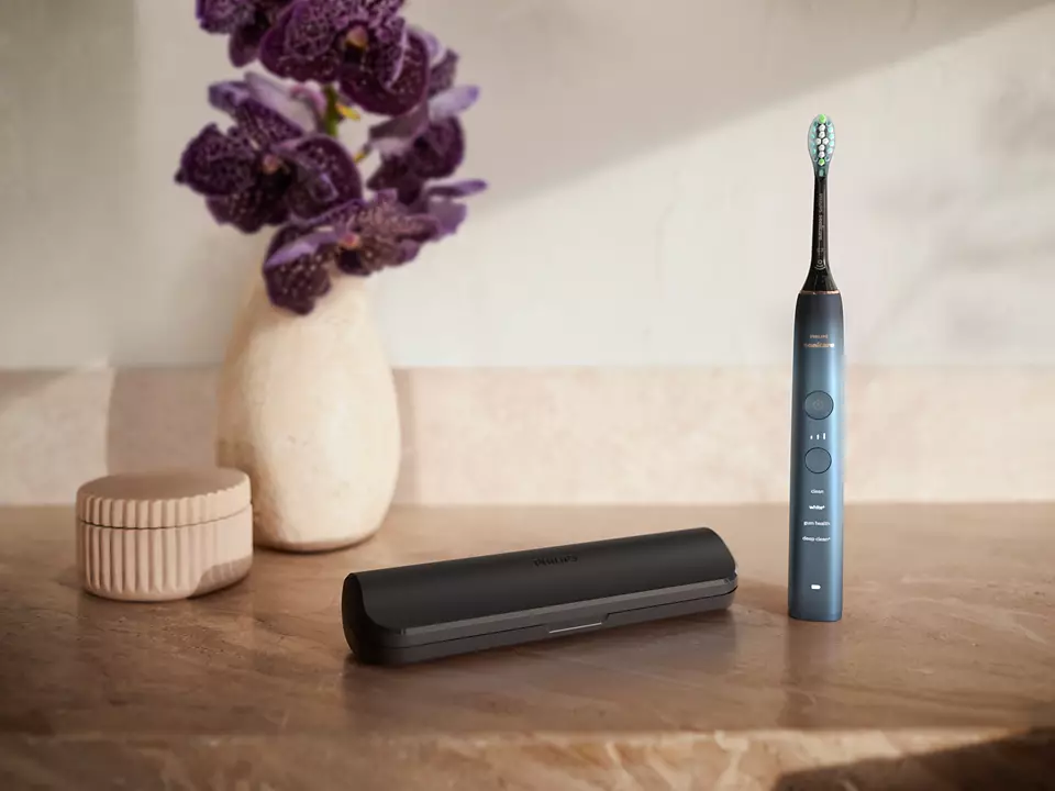PHILIPS Sonicare zobu birste DiamondClean ar īpašu lietotni, zila HX9911/88