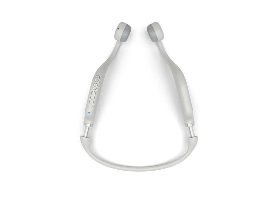 PHILIPS austiņas ar Bluetooth ar stīpu bērniem, baltas TAK4607GY/00