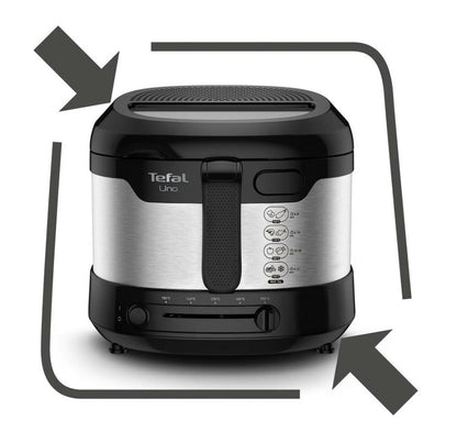 TEFAL taukvāres katls, 1.8l, melns/ sudraba FF215D