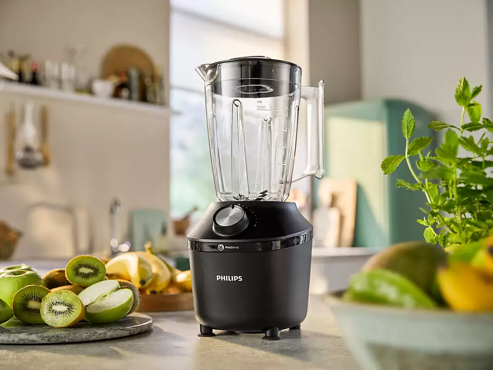 PHILIPS blenderis, 2 l, 600 W, melns HR2291/01