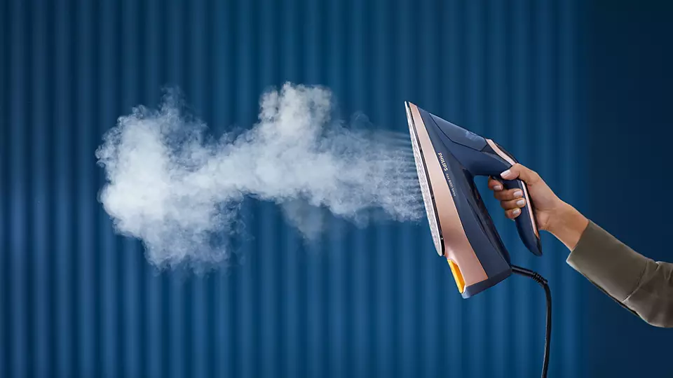 PHILIPS 8000 sērijas Tvaika gludeklis,3000W, tumši zils DST8050/20