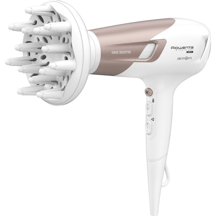 ROWENTA fēns Power 2100W, balts un rozā CV5830