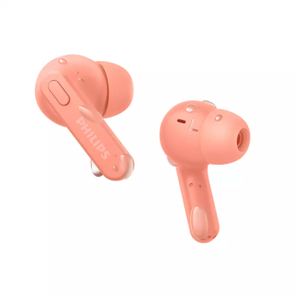PHILIPS in-ear true bezvadu austiņas ar portatīvo uzlādes ietvaru, rozā TAT2206PK/00