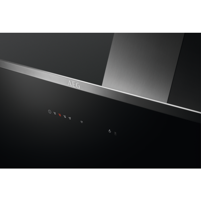 AEG skursteņa tipa tvaika nosūcējs, 90 cm DVE5971HG