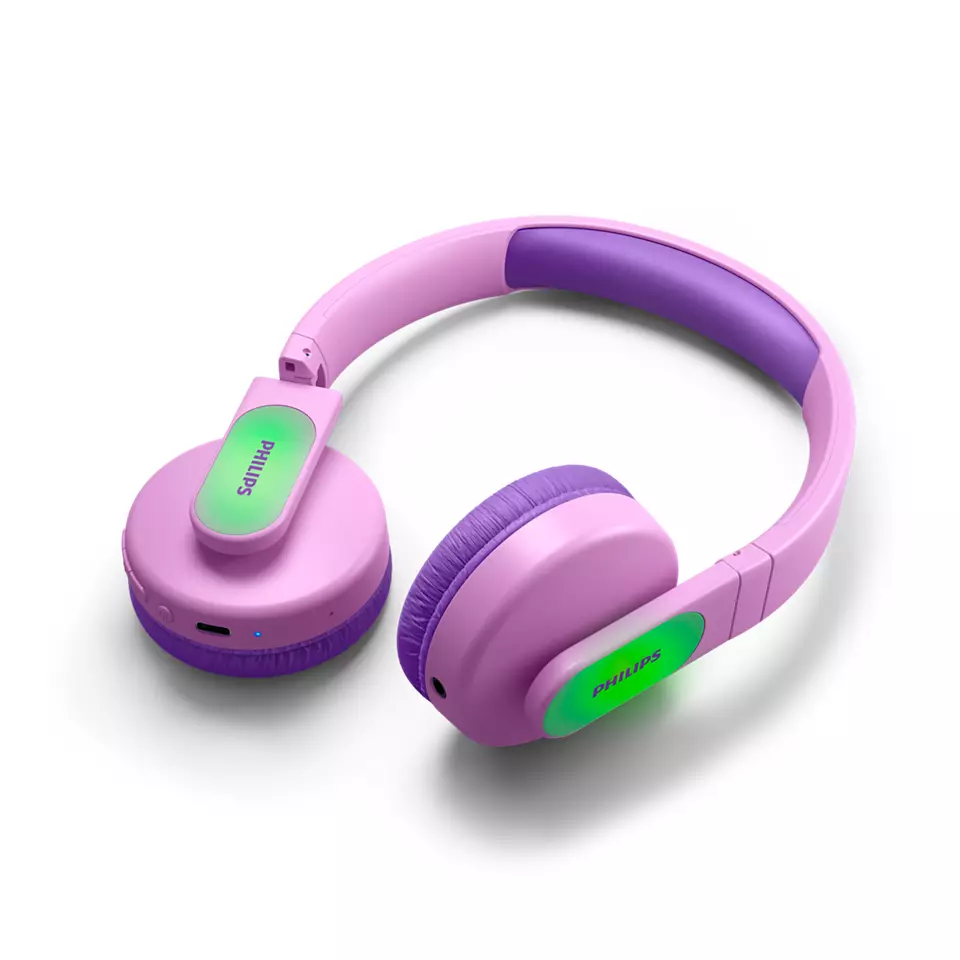 PHILIPS on-ear austiņas ar Bluetooth bērniem, rozā TAK4206PK/00