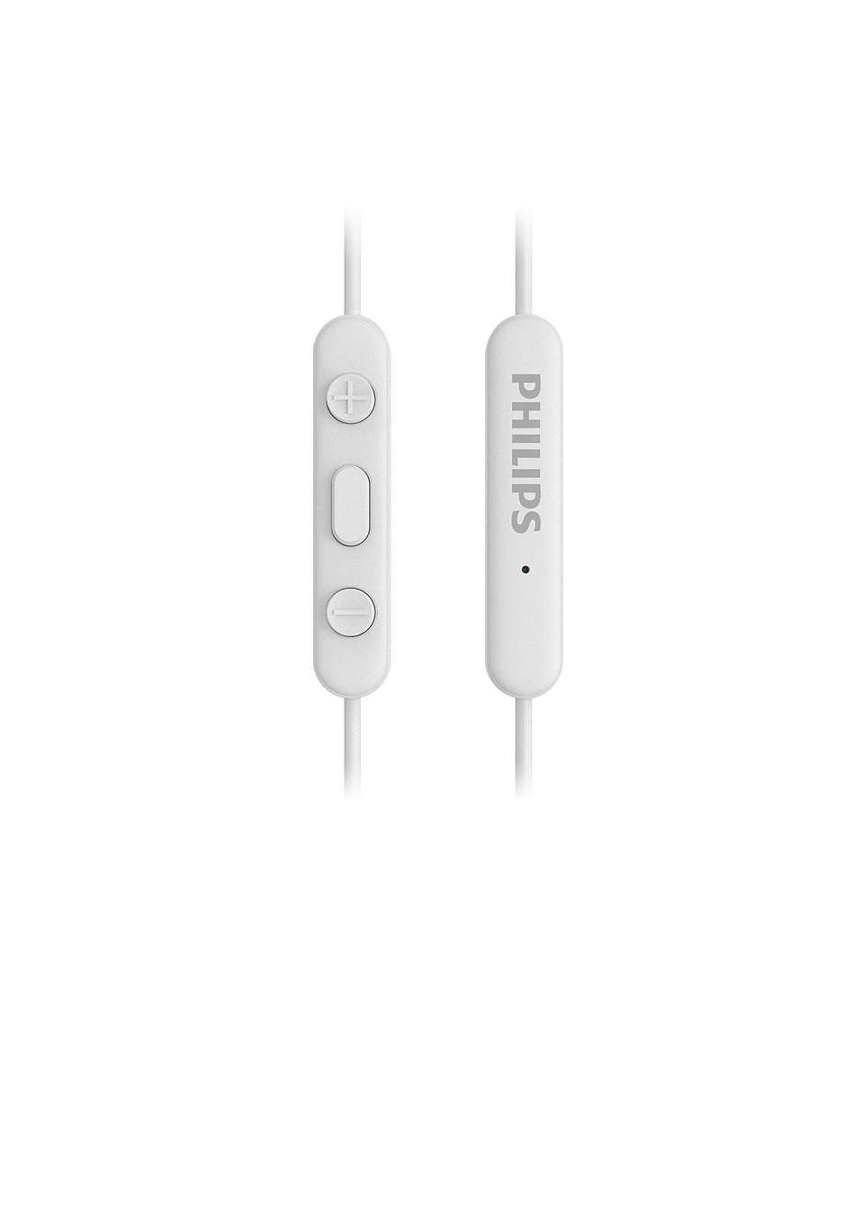 PHILIPS In-Ear austiņas ar mikrofonu, baltas TAE5008WT/00