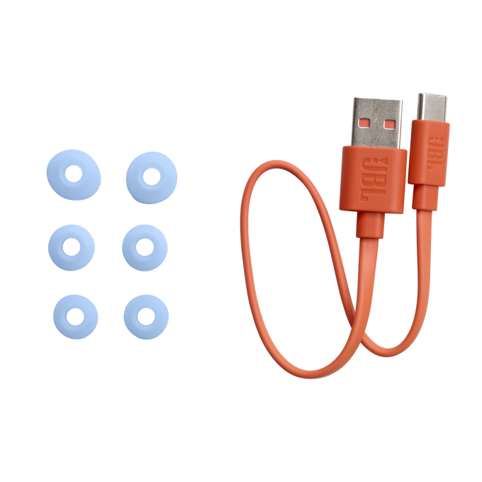 JBL wave in-ear austiņas ar Bluetooth, zilas JBLWBEAMBLU