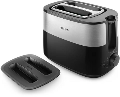 PHILIPS Daily Collection Tosteris, 830 W (melns) HD2517/90