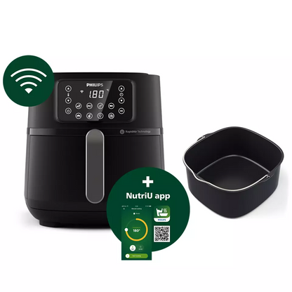 Philips karstā gaisa katls XXL, 2000W, melns HD9285/93