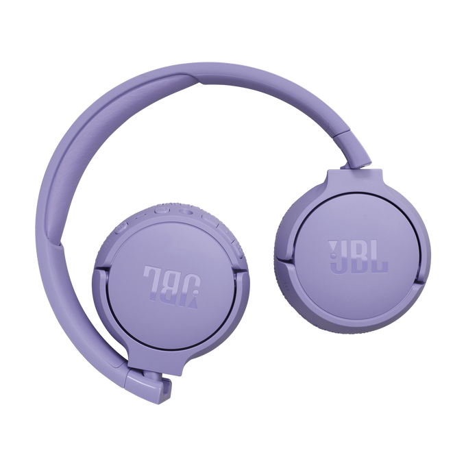 JBL on-ear bezvadu austiņas ar trokšņu  slāpēšanu, violetas JBLT670NCPUR