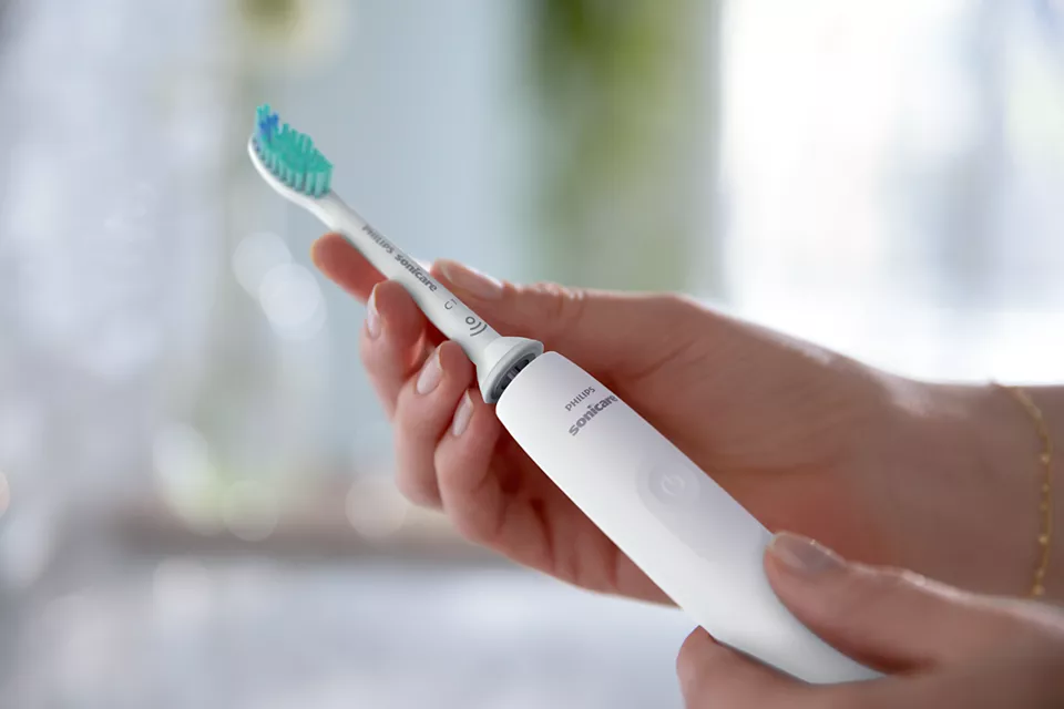 PHILIPS 3100 Sonic elektriskā zobu birste,  balta HX3671/13