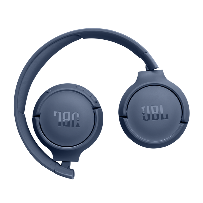 JBL on-ear austiņas ar Bluetooth, zilas JBLT520BTBLUEU