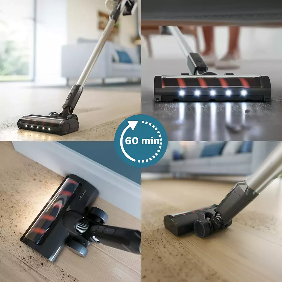 PHILIPS 3000 series bezvada spieķa tipa putekļsūcējs, cargo green XC3033/01