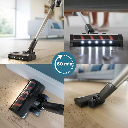 PHILIPS 3000 series bezvada spieķa tipa putekļsūcējs, cargo green XC3033/01