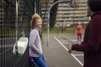 PHILIPS Bluetooth skaļrunis ar iebūvētu  mikrofonu, D71mm,  balts TAS7807W/00