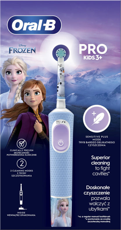 BRAUN Vitality PRO el.zobu  birste - bērnu, Frozen D 103.413.2K/Frozen