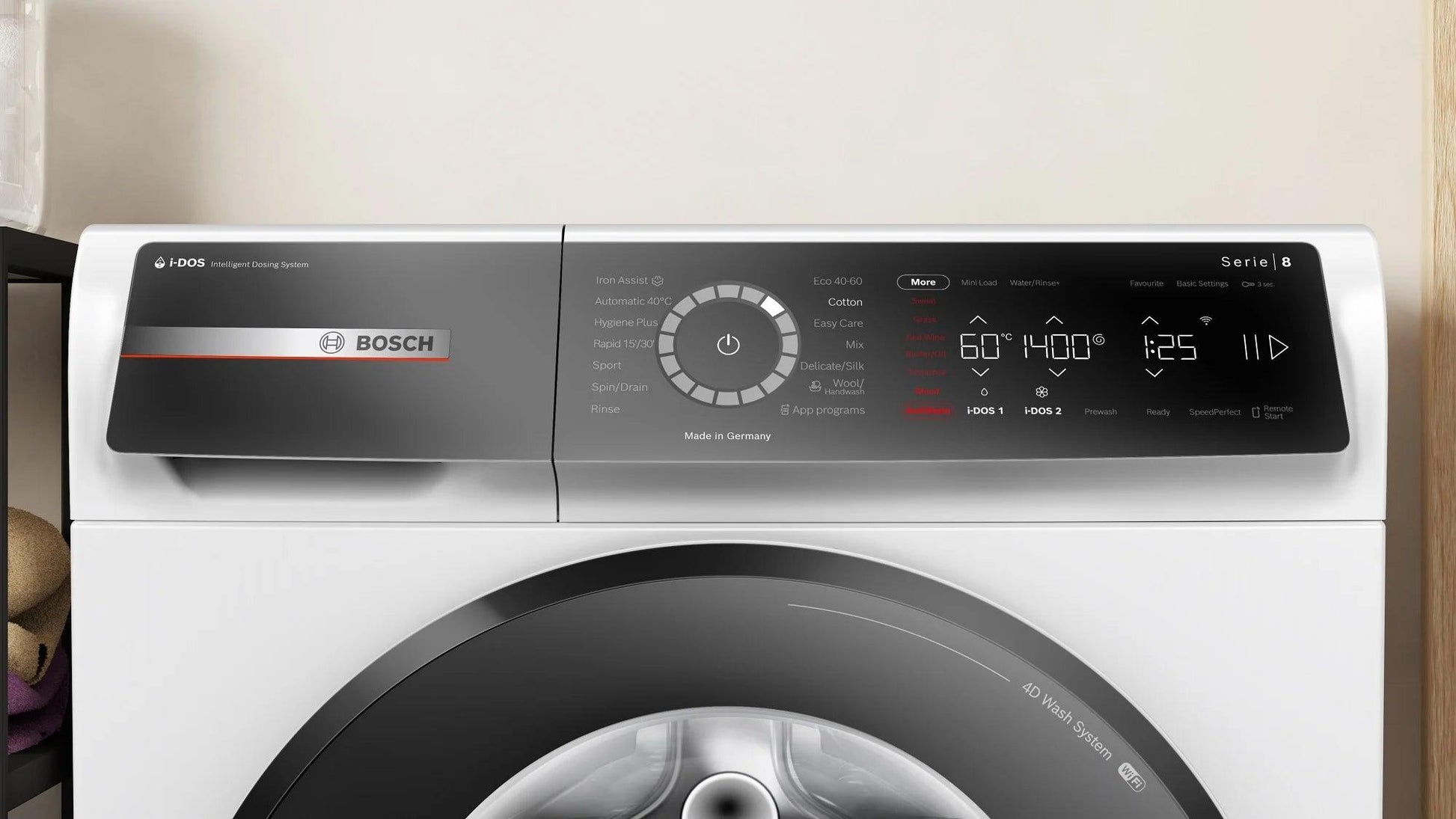Veļas mazgājamā mašīna BOSCH WGB244ALSN - DomoTehnika
