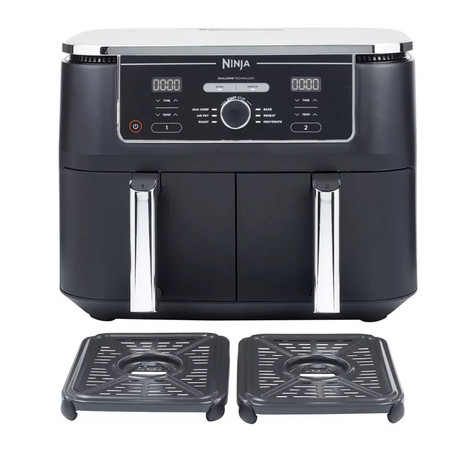 Ninja Dual karstā gaisa katls , 9.5l, 2470W, melns AF400EU