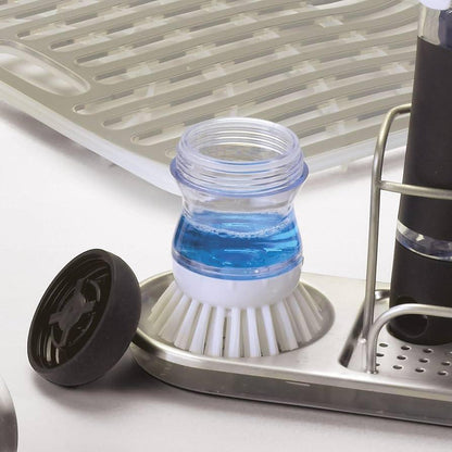 Trauku mazg.līdz.dozators OXO Soap Dispensing Palm Brush 36481 - DomoTehnika