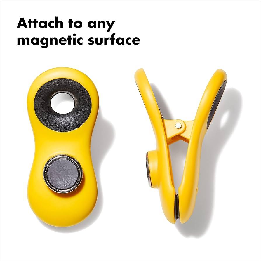 Virtuves piederumi OXO Magnetic All-Purpose Clips - 4 Pk - Assorted Colours 13328400 - DomoTehnika