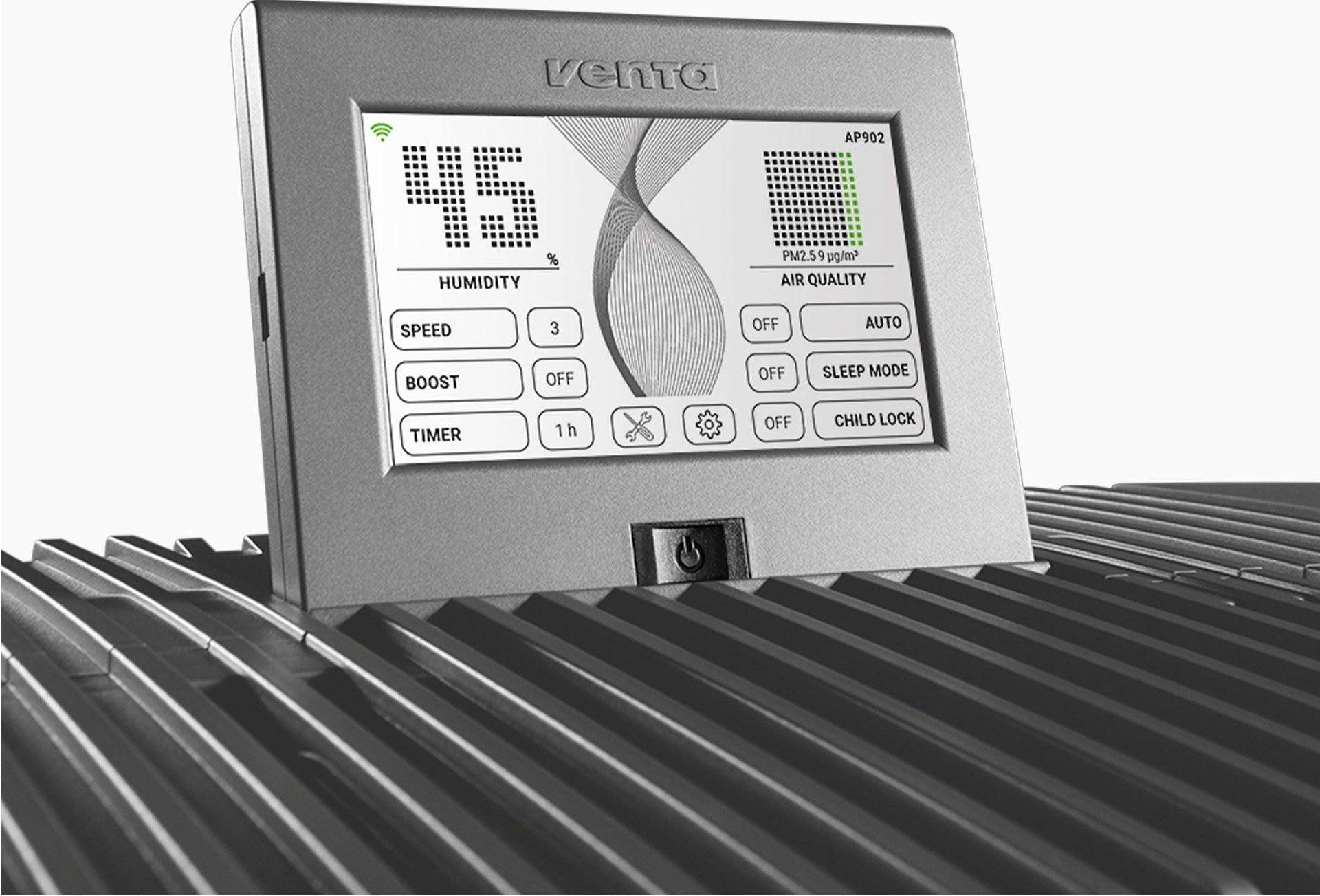 Gaisa attīrītājs VENTA AP902 Professional Grey - DomoTehnika