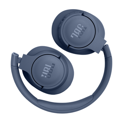 JBL on-ear austiņas ar Bluetooth, zilas JBLT770NCBLU