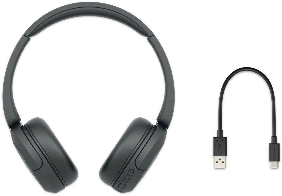 Bezvadu austiņas SONY WH-CH520/B - DomoTehnika