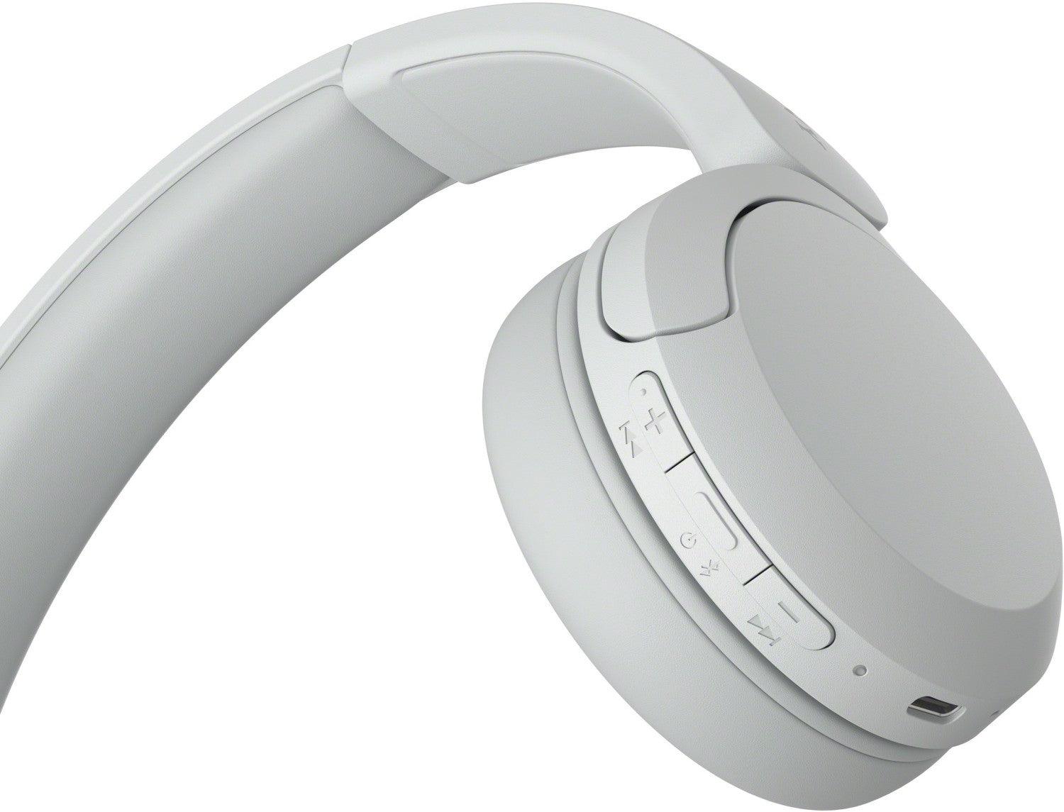 Bezvadu austiņas SONY WH-CH520/W - DomoTehnika