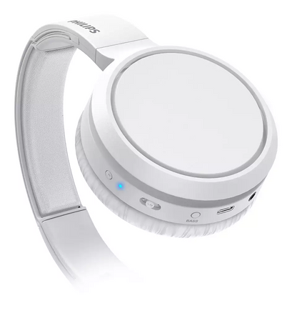PHILIPS On-Ear austiņas ar Bluetooth, baltas TAH5205WT/00