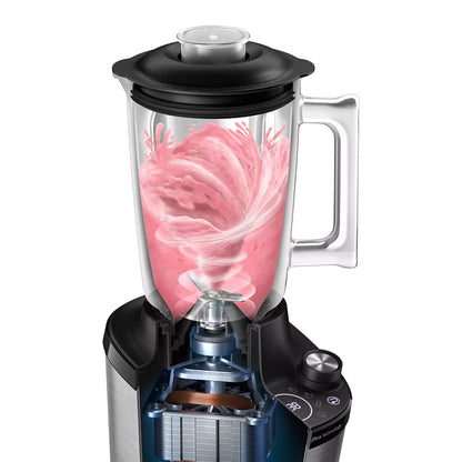 PHILIPS Daily Collection blenderis, 1500W, melns HR3760/10