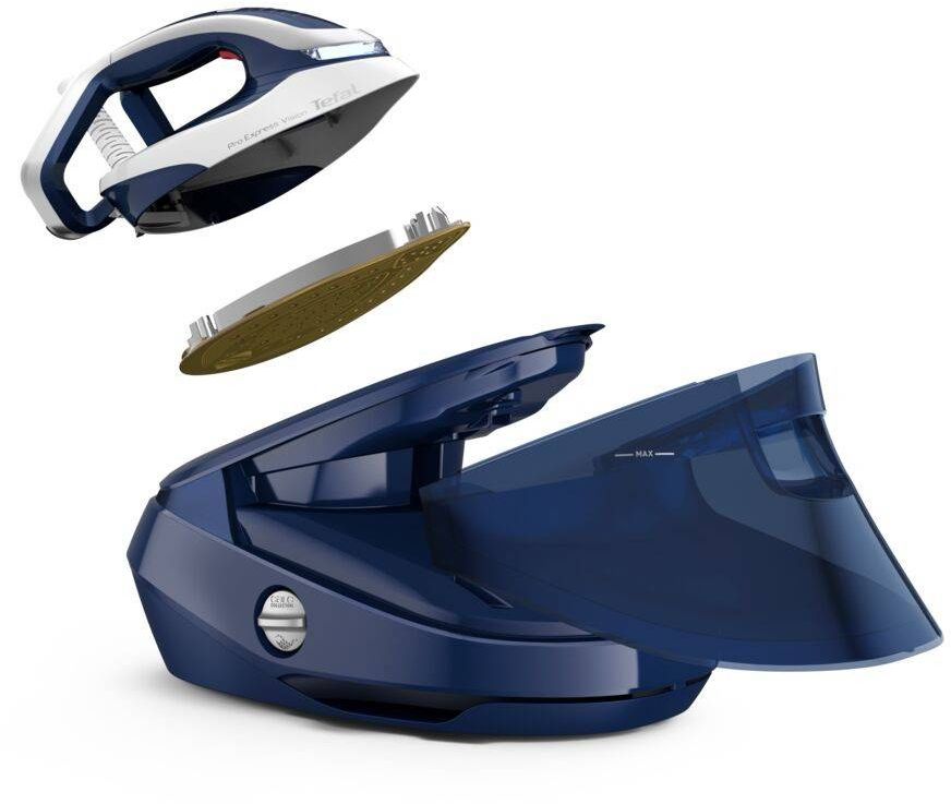 TEFAL Pro Express Vision gludināšanas sistēma, 3000W, zila/balta GV9812
