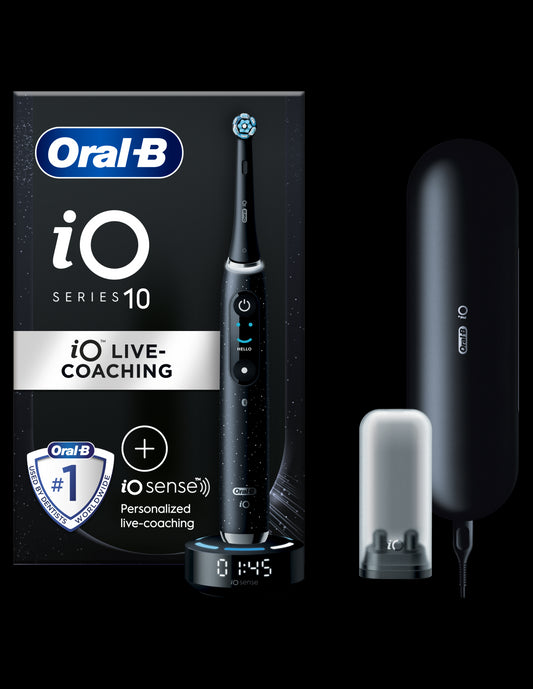 BRAUN Series iO10 el.zobu  birste, melna iOM10.1B4.2AD