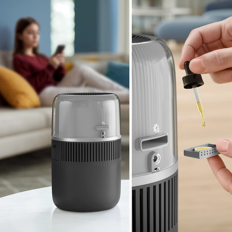 PHILIPS 5000 sērijas gaisa mitrinātājs, tumši pelēks HU5710/03