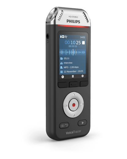 PHILIPS diktafons, 8 GB DVT2110