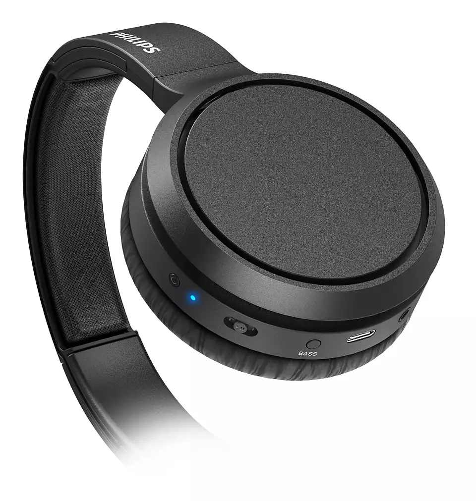 PHILIPS On-Ear austiņas ar Bluetooth, melnas TAH5205BK/00
