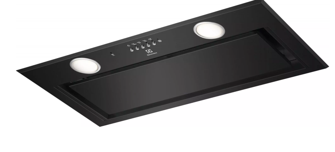 Electrolux tvaika nosūcējs (iebūv.), melns, 54 cm LFG716R