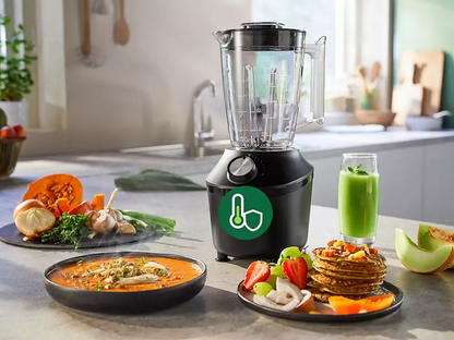 PHILIPS blenderis, 2 l, 600 W, melns HR2291/01