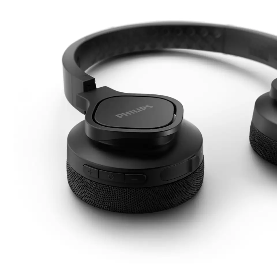 PHILIPS On-Ear bezvadu sporta austiņas, melnas TAA4216BK/00