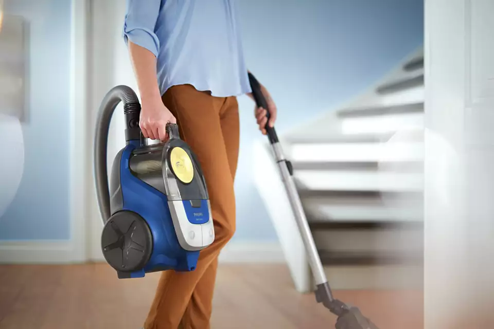 PHILIPS PowerCyclone bezmaisa putekļsūcējs, 850 W (zils) XB2125/09