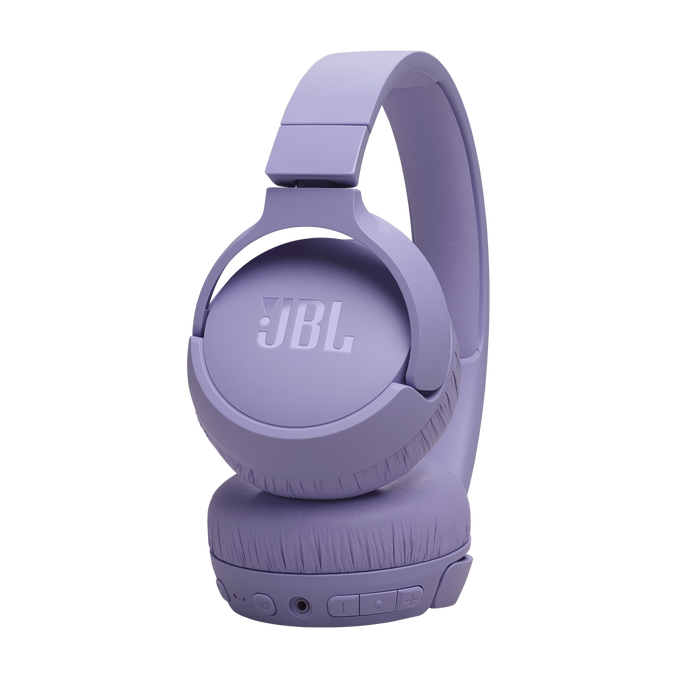 JBL on-ear bezvadu austiņas ar trokšņu  slāpēšanu, violetas JBLT670NCPUR