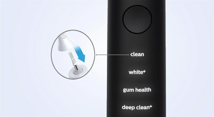 PHILIPS Sonicare zobu birste DiamondClean 9000 ar īpašu lietotni, melna HX9911/17